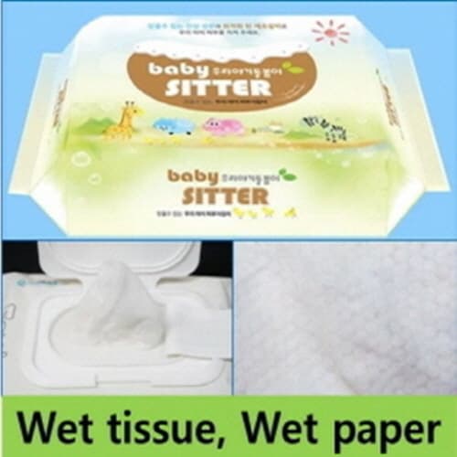 Wet wipe tissue